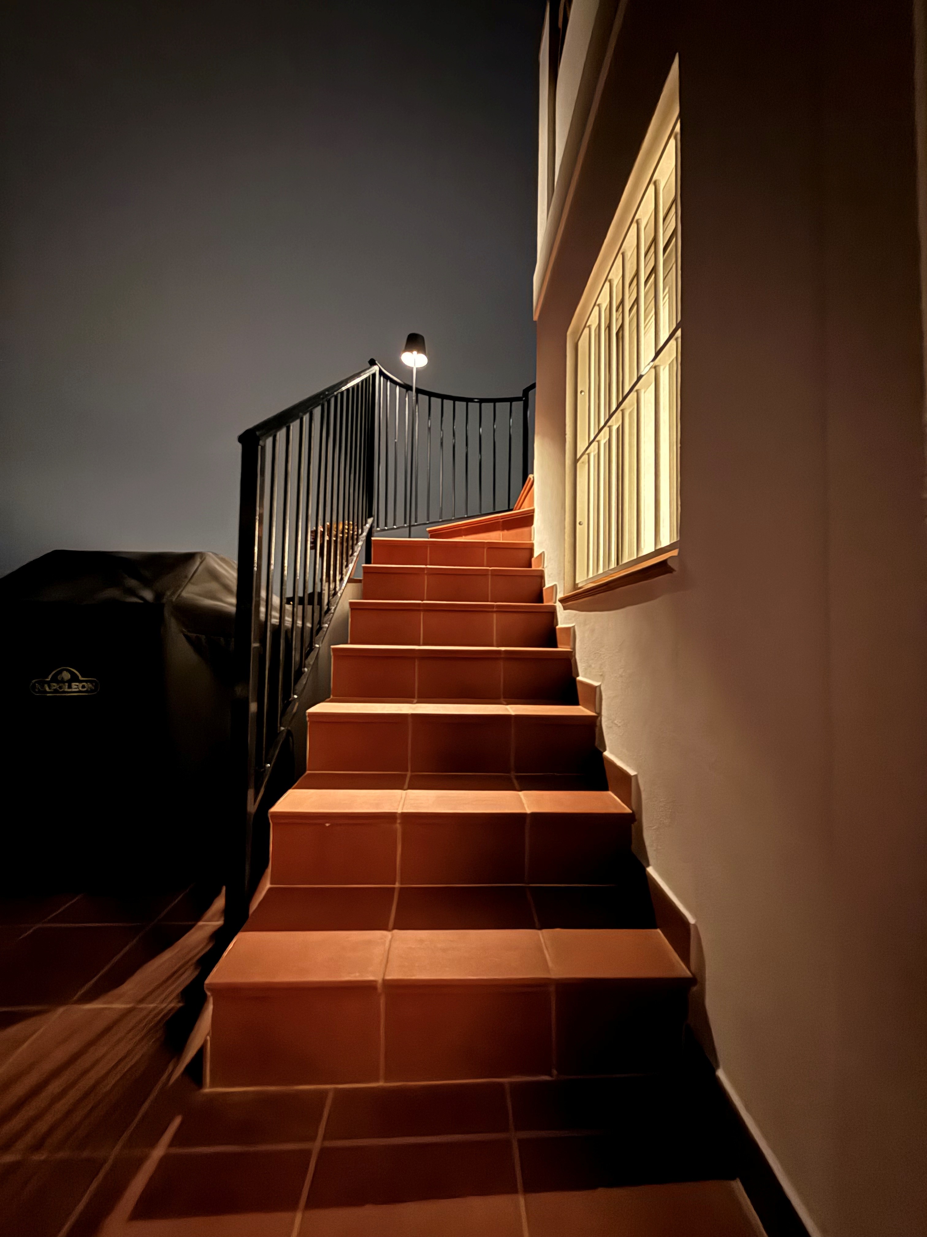 Aufgang zur Dachterrasse